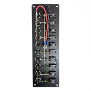 Sealux Switch Panel 12/24v Sigorta Paneli Dikey