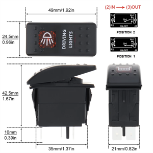 Switch Anahtar Si̇nti̇ne (Bi̇lge Pump) 12-24v Auto-On-off